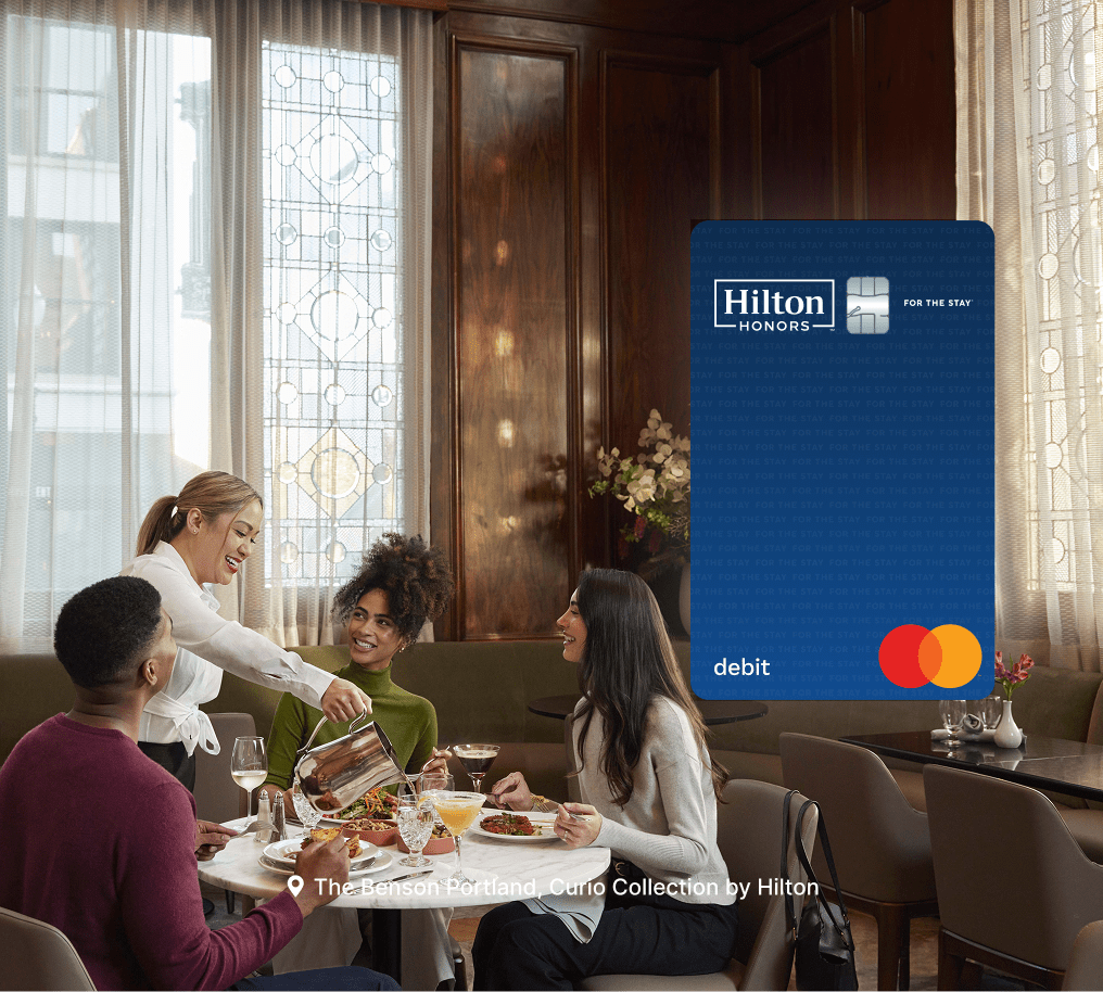 The Hilton Honors Debit Cards